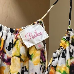 Extra small floral Parker mini dress